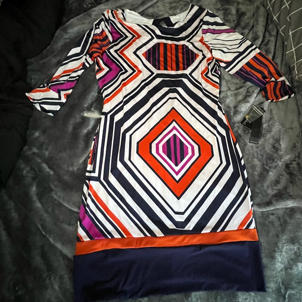 Baby phat multi-colored dress
